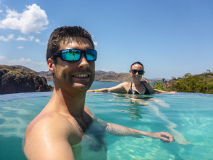 Ininfity pool at Lake Argyle Resort